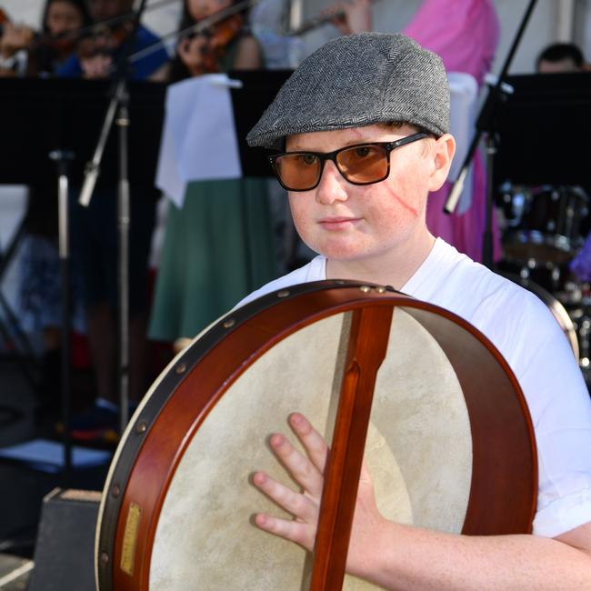 Townsville Medieval and Fantasy Festival 2024 at Cluden. Celtic Strings. Picture: Evan Morgan
