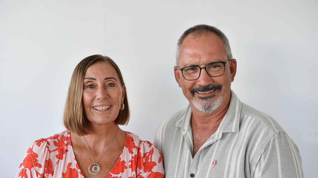 Lloyd and Sue Clarke will be receiving an Order of Australia award as a part of the Australia Day Honours for there service to domestic violence support and welfare. Picture: Patrick Woods.