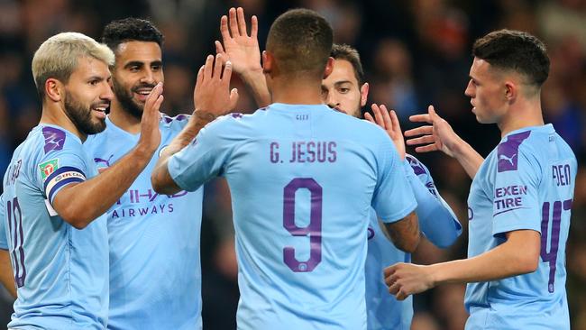 English champions Manchester City top the list overall. Picture: Getty Images