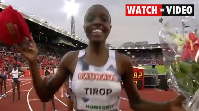 Kenyan distance runner Agnes Tirop's best moments