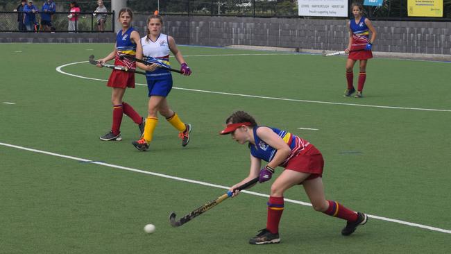 Gympie hosted the 2021 Under 13 Girls State hockey championships over the last four days, with Brisbane teams taking out two of the three division titles. Pictures: Josh Preston