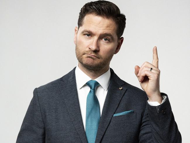 ‘So no one told you life was gonna be this way’ … Charlie Pickering blindsided Wilkinson with a question about the Nine gender pay gap on The Weekly.