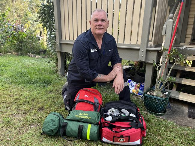 Glenwood first responder and former paramedic Ron Frame.