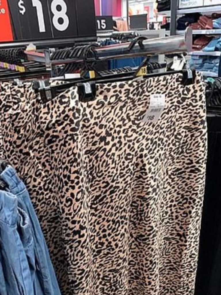 Leopard on sale skirt kmart