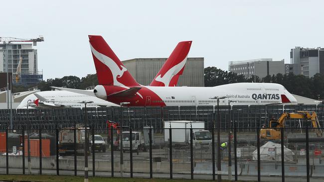 Qantas is keen to make up lost ground in domestic travel while international travel remains down. Picture: Brett Costello