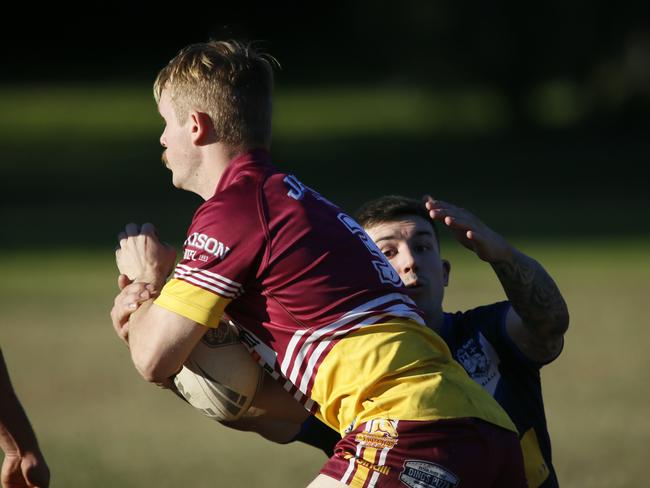 Kailub Smith scored a try for the Brumbies. Picture Warren Gannon Photography