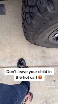 Hack for never forgetting your child in a hot car