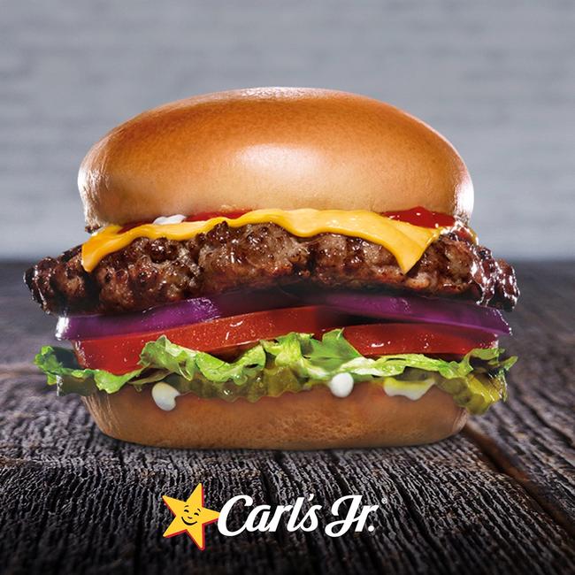 A Carl's Jr burger.