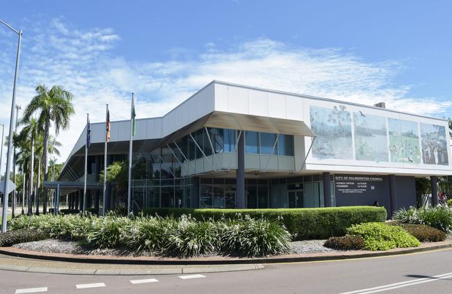 Council Chambers in the City of Palmerston. It is a place for alderman who are sort of like people. Picture: Keri Megelus