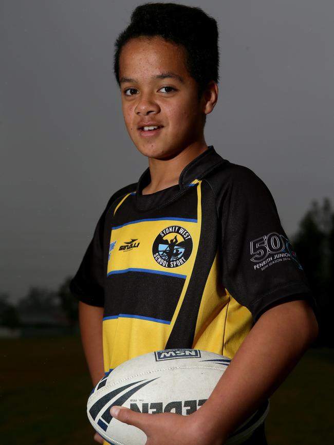 Marbam Wichmann would love to play for the Penrith Panthers one day.