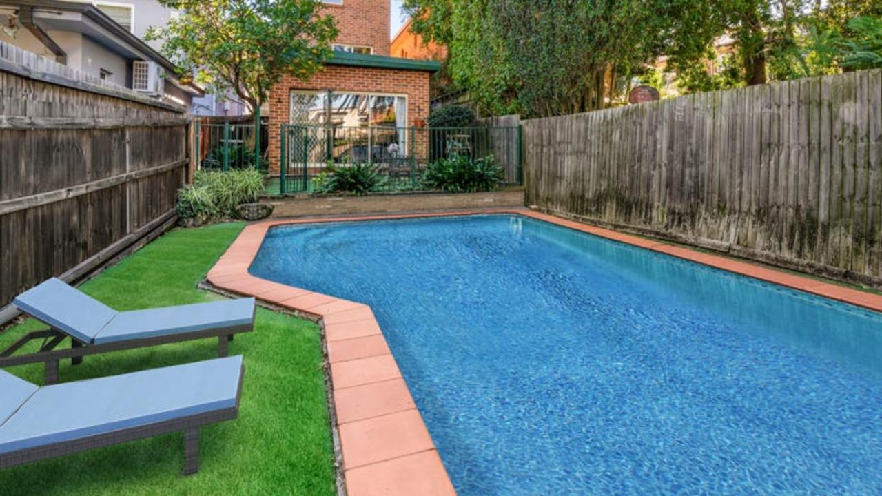 No. 23 Carlisle St, Rose Bay, also has a pool.