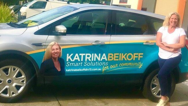 Division 13 Gold Coast City Council candidate Katrina Beikoff.