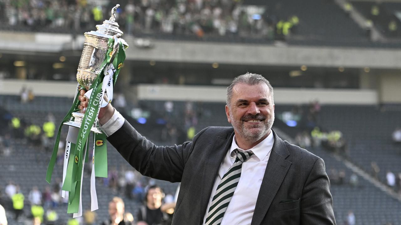 Ange Postecoglou is Tottenham’s new manager. (Photo by Richard Sellers/Sportsphoto/Allstar via Getty Images)