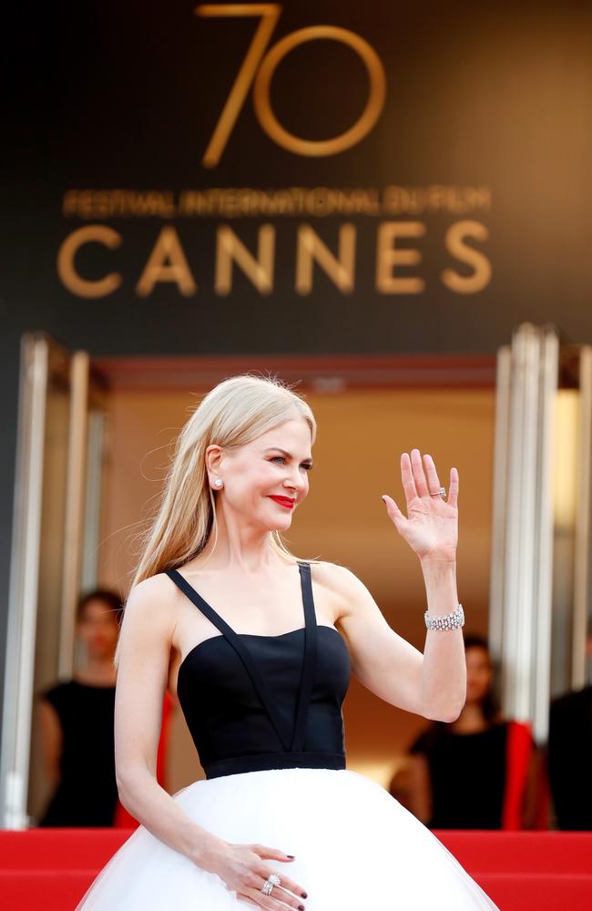 Nicole Kidman attends the “The Killing Of A Sacred Deer” screening during the 70th annual Cannes Film Festival at Palais des Festivals on May 22, 2017 in Cannes, France. Picture: Getty