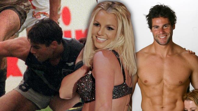 Darren Sutton from footballer to stripping for Britney Spears