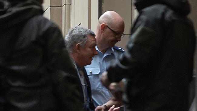 MELBOURNE, AUSTRALIA NewsWire Photos. OCTOBER 18, 2024. Greg Lynn arriving  for sentencing  at the Supreme Court Williams Street, Melbourne. Picture: NewsWire/  Jason Edwards