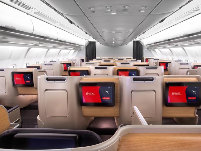 Qantas A330 business class