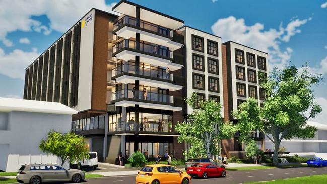 The 120-bedroom lodge will replace two existing lodges. Pictures: Supplied by Cancer Council SA