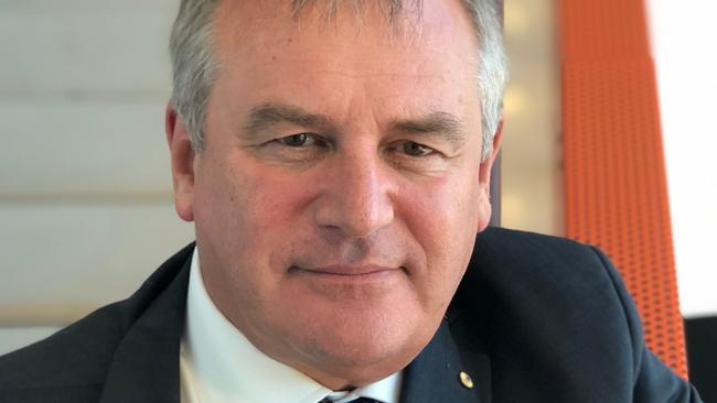 University of Newcastle Vice-Chancellor. Professor Alex Zelinsky, confirmed the sixth positive case at the Callaghan campus. Picture: Supplied.