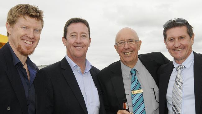 Ballina’s Simon Martin, Peter Carmont, Glenn Costello and Rob McGoldrick at the Ballina Cup. Picture: Doug Eaton