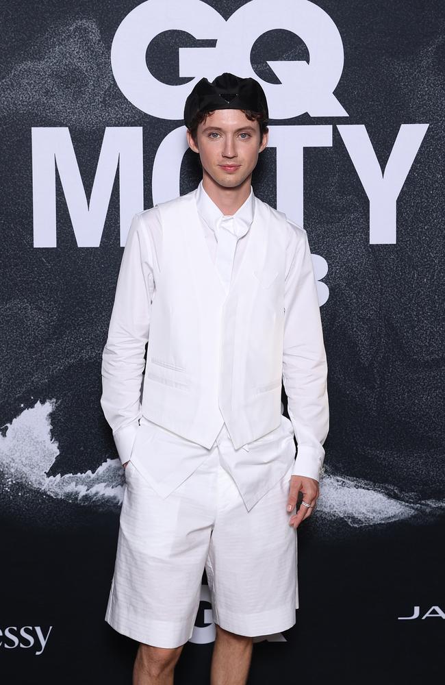 Troye Sivan has been crowned Man of the Year at the GQ Awards. Photo by Brendon Thorne/Getty Images for GQ Australia.