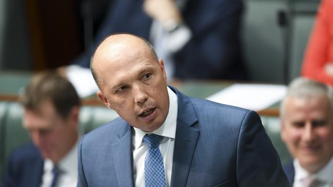 Mr Burnside is a fierce critic of Mr Dutton. Picture: AAP