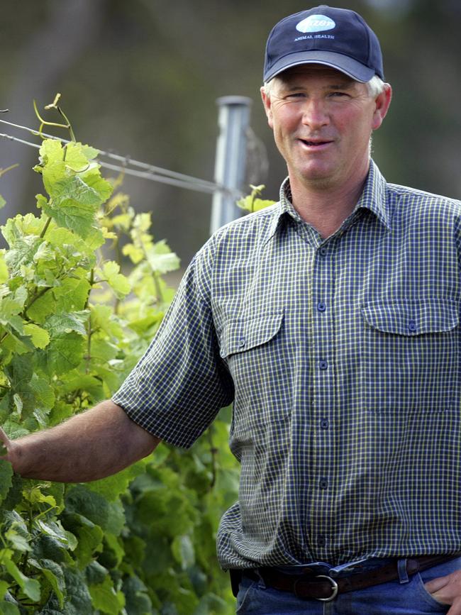 Swansea farmer Michael Dunbabin at Milton farm near Cranbrook