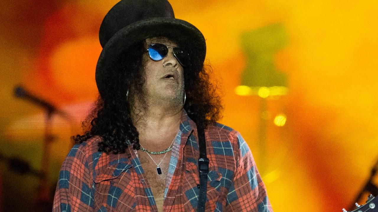 Slash of Guns N' Roses is bringing some friends to play his own set of shows this summer. (Photo by Samir Hussein/WireImage)