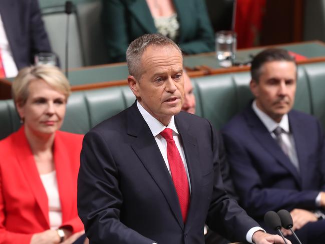 Bill Shorten says schools will be a centrepoint of Labor’s strategy to improve the lives of Australian families if he is elected Prime Minister in May. Picture: Kym Smith