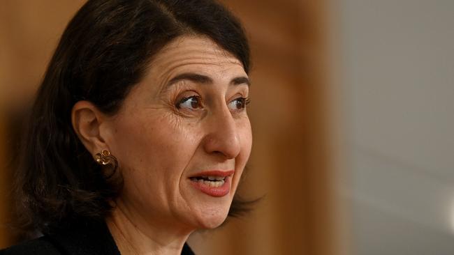 The NSW Premier has defended her government’s speed in locking down the state. Picture: NCA NewsWire/Bianca De Marchi