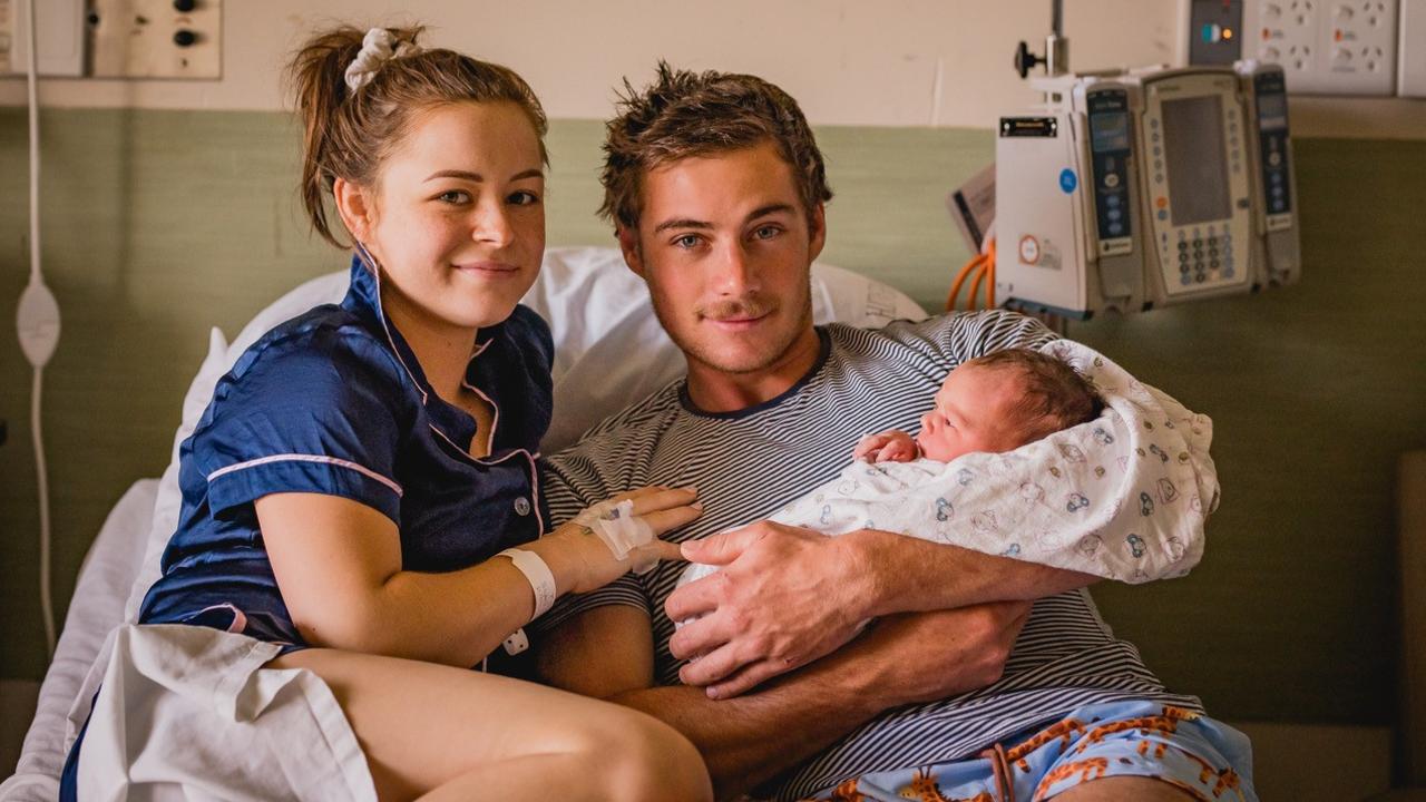 New parents Hannah Knight and Dusty Clem welcomed their daughter, Harlee Joy Clem, in to the world on Christmas Day.