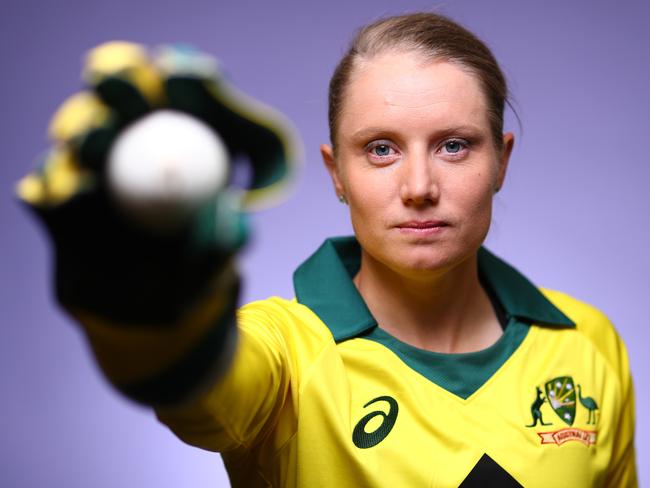 Alyssa Healy is excited to see how the next 12 months unfold. Picture: Chris Hyde/Getty Images