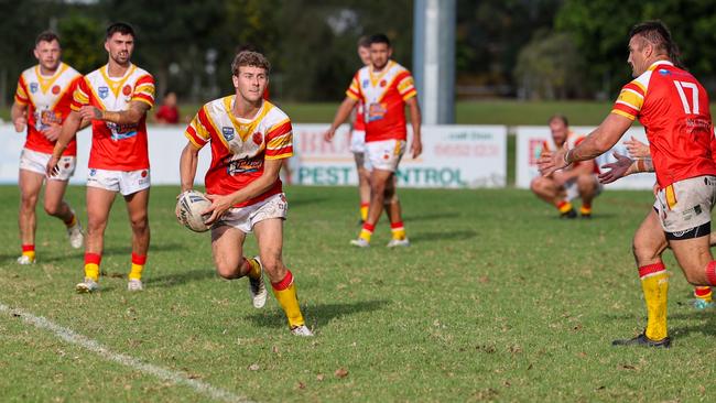 Jett McCarthy had a hand in everything early on. Picture: D Wigley