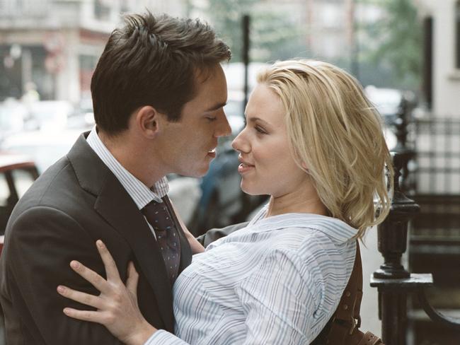 Jonathan Rhys Meyers and Scarlett Johansson in Match Point.