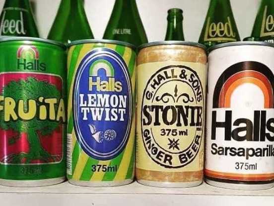 Iconic South Australian soft drink brand Halls is making a comeback in 2023. Picture: Supplied