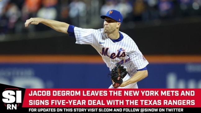 Jacob deGrom Signs $185 Million Deal With Texas Rangers - The New York Times