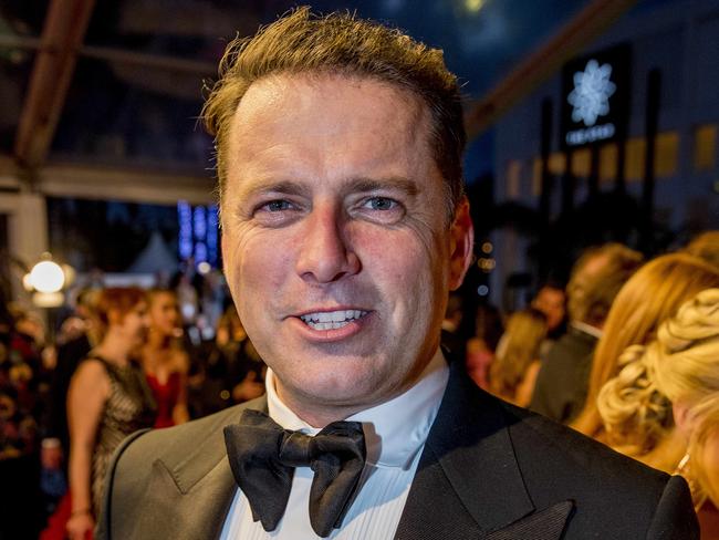 Karl Stefanovic on the red carpet at the 60th TV Week Logies Awards in 2018. Picture: Jerad Williams