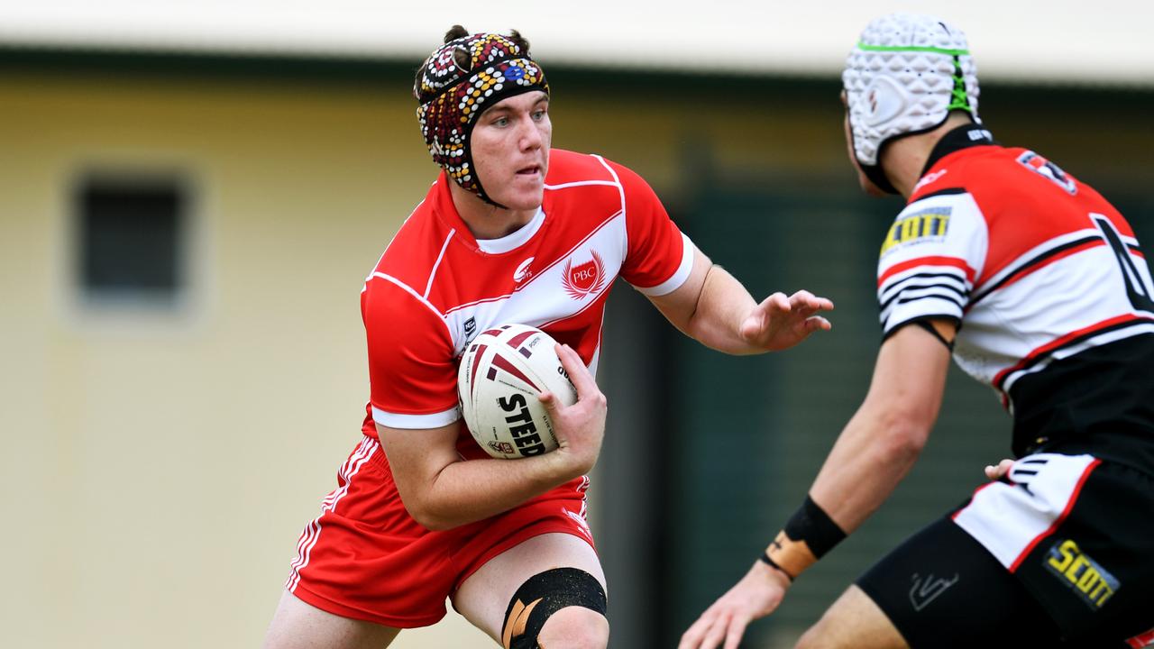 Brock Priestley, pictured playing for Palm Beach Currumbin State High School. Picture: Alix Sweeney