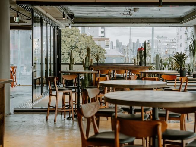 A dining area in Moon Dog Wild West. Picture: Arianna Leggiero