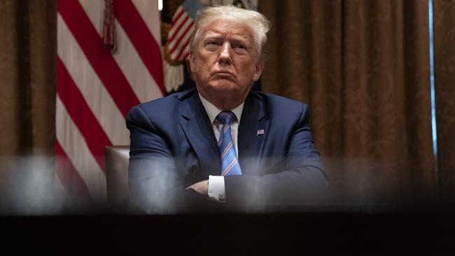 Shares have shot up on reports US President Donald Trump is mulling a further $1tn stimulus hit. Picture: AP Photo/Evan Vucci.