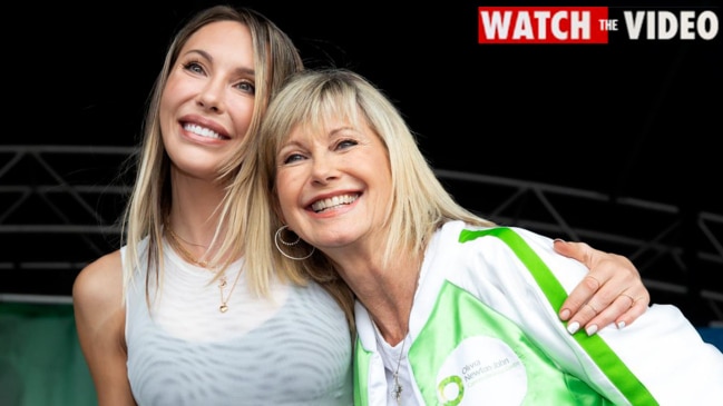 Olivia Newton-John’s daughter Chloe Lattanzi promotes Walk for Olivia