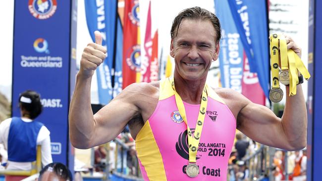 Guy Leech in the 2014 Coolangatta Gold.