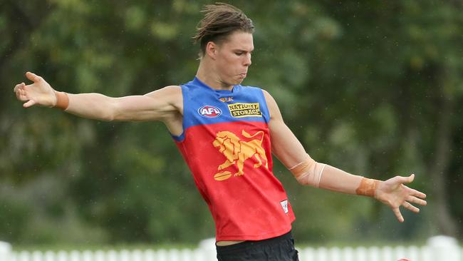 Eric Hipwood will debut for Brisbane Lions. Picture: Jono Searle