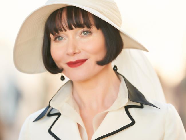 Essie Davis as Phryne Fisher in Miss Fisher And The Crypt Of Tears. Picture: Courtesy ABC TV.