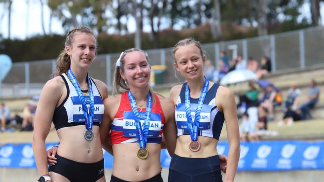 Young athletes at the NSW All Schools. Pic: David Tarbottom