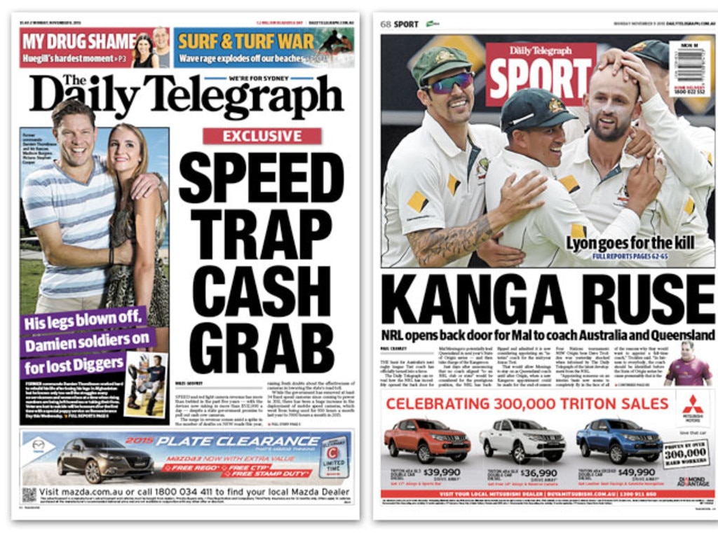 Our Daily & Sunday Telegraph Front Pages | Daily Telegraph