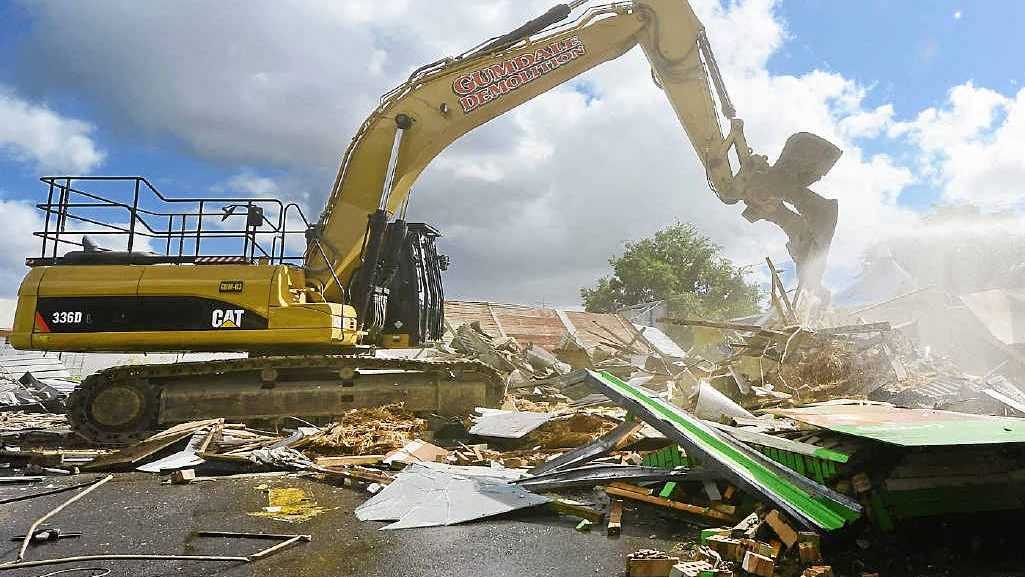 MYSTERY: The One Mile Hotel has been demolished, but the new developers remain unknown. Picture: David Nielsen