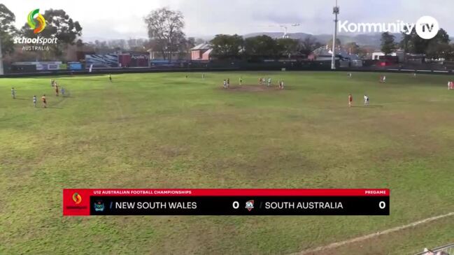 Replay: 12 Years and Under Australian Football - NSW v SA (Boys)