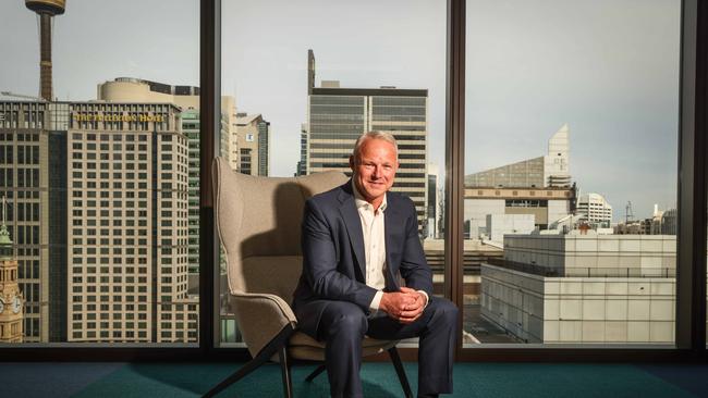 Allianz MD Richard Feledy owns a sizeable portfolio of properties in Sydney. Picture – Chris Pavlich for The Australian.