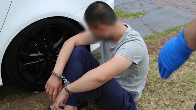 The Drug Squad has laid dozens of charges after busting up an alleged drug and firearm supply syndicate and searching seven locations across southwest Sydney.